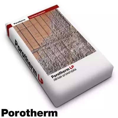 Штукатурка цементная Porotherm (Винербергер) LP легкая серый 30кг