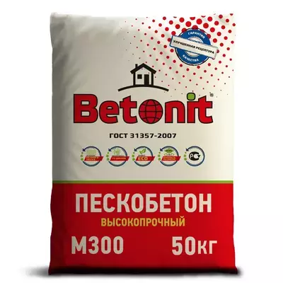 Пескобетон Betonit ГОСТ М300 50кг